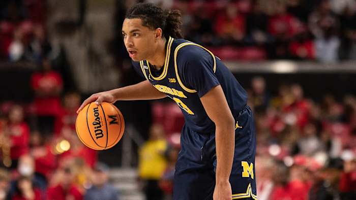 Wolverines guard Jett Howard.